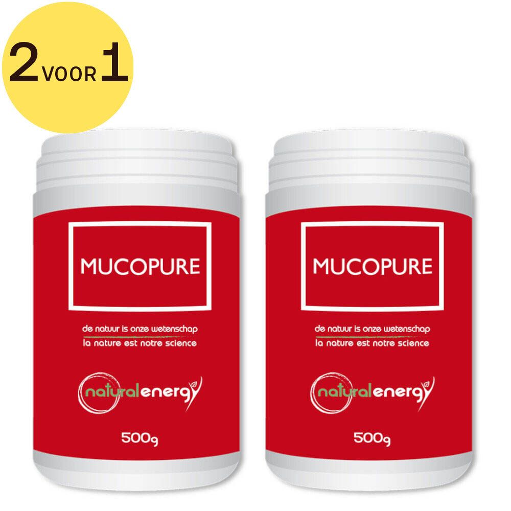 Natural Energy Mucopure 2 voor 1