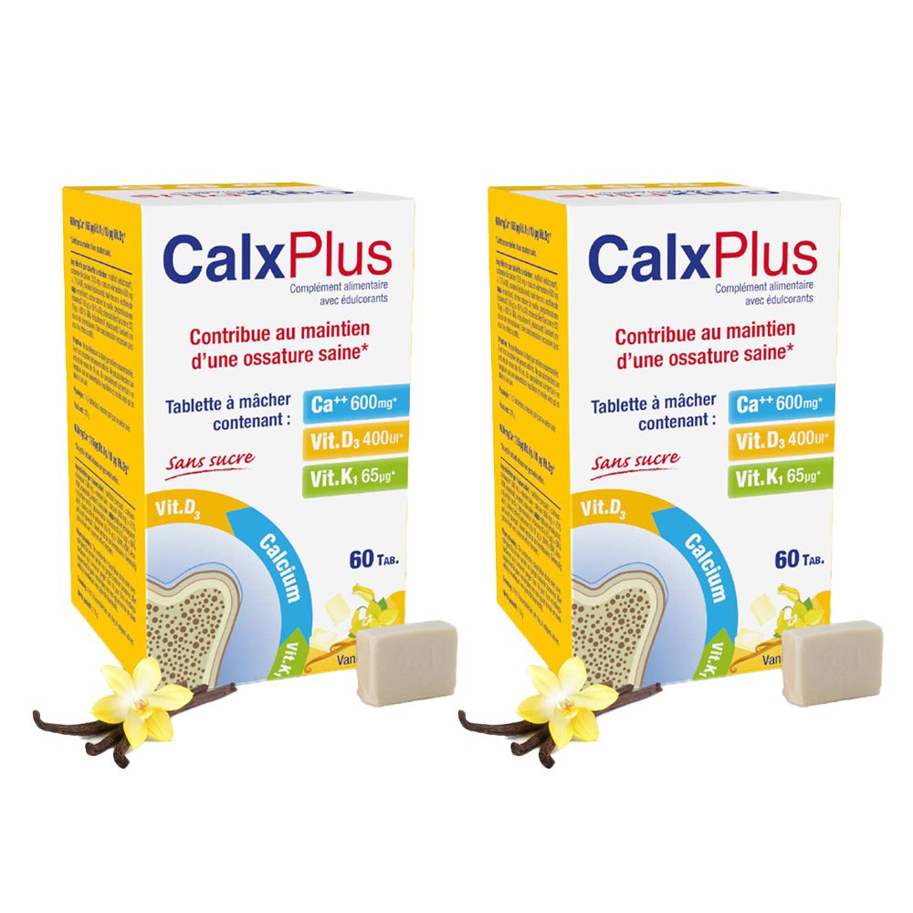 CalxPlus Vanille 2 voor 1 | Calcium | Botten