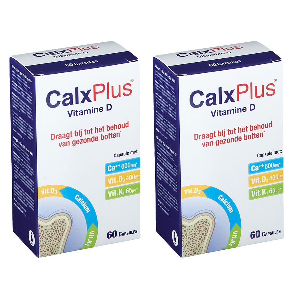 CalxPlus Vitamine D 2 voor 1