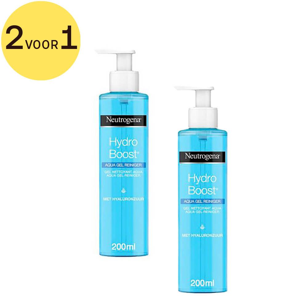 Neutrogena® Hydro Boost Aqua Gel Reiniger 2 voor 1