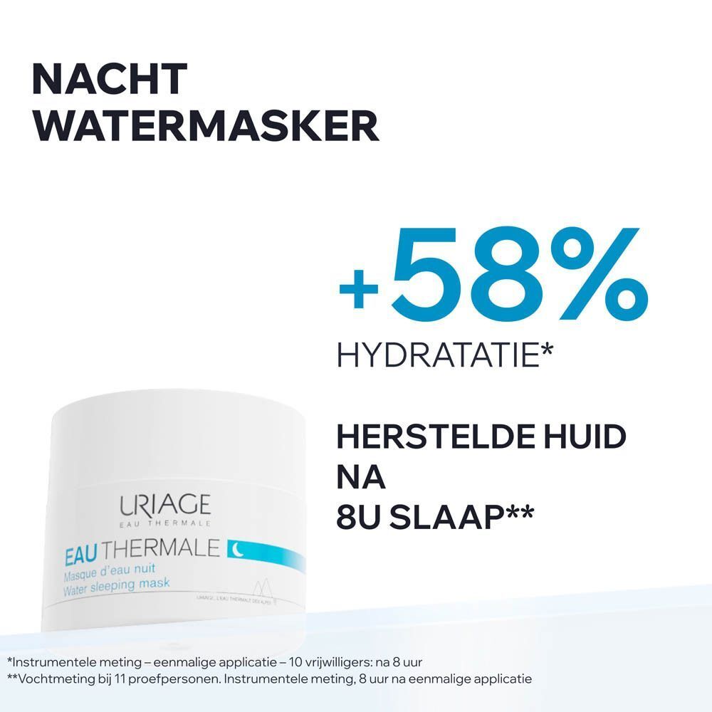 Uriage DS Hair lotion spray aangebracht op de hoofdhuid.