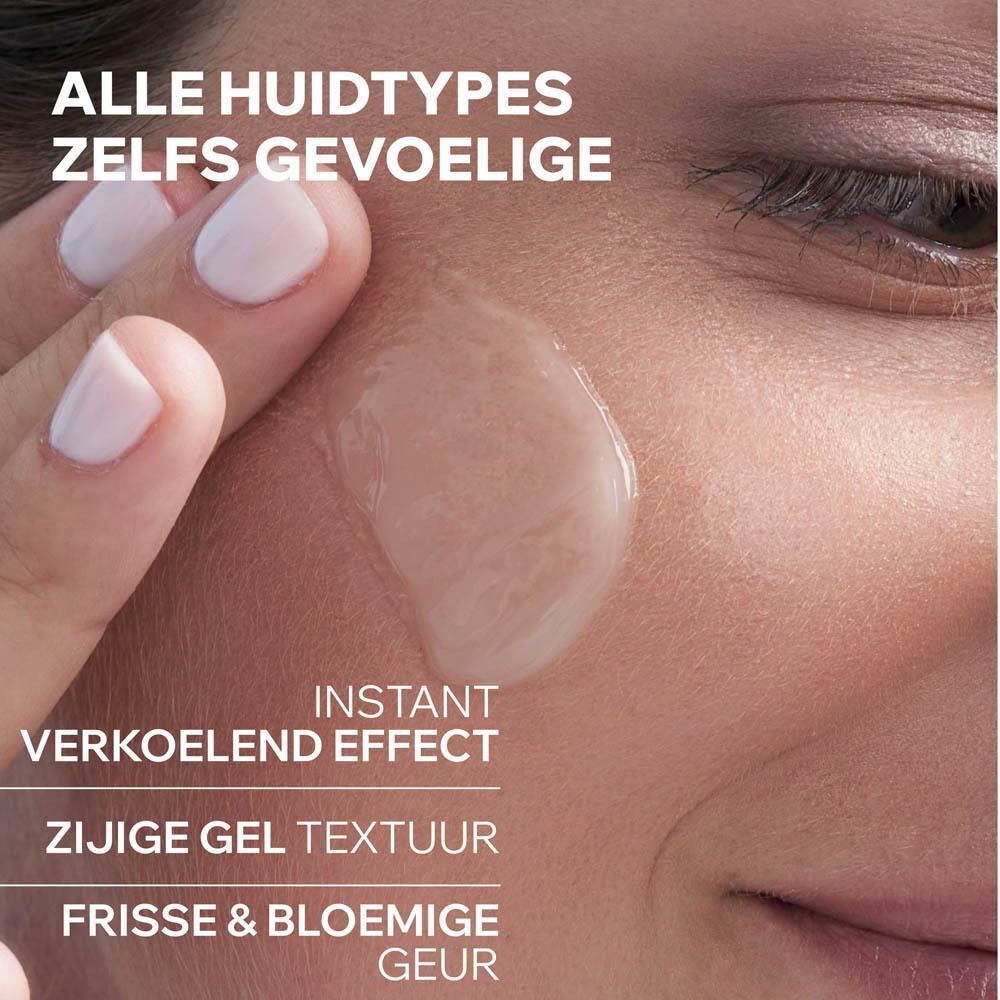 Uriage serum: zijdezachte geltextuur met direct verkoelend effect voor alle huidtypen.