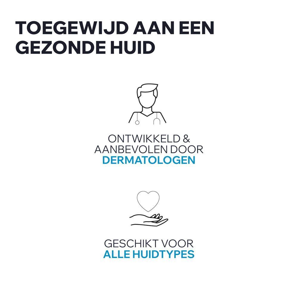 Dermatologisch getest en geschikt voor alle huidtypen.