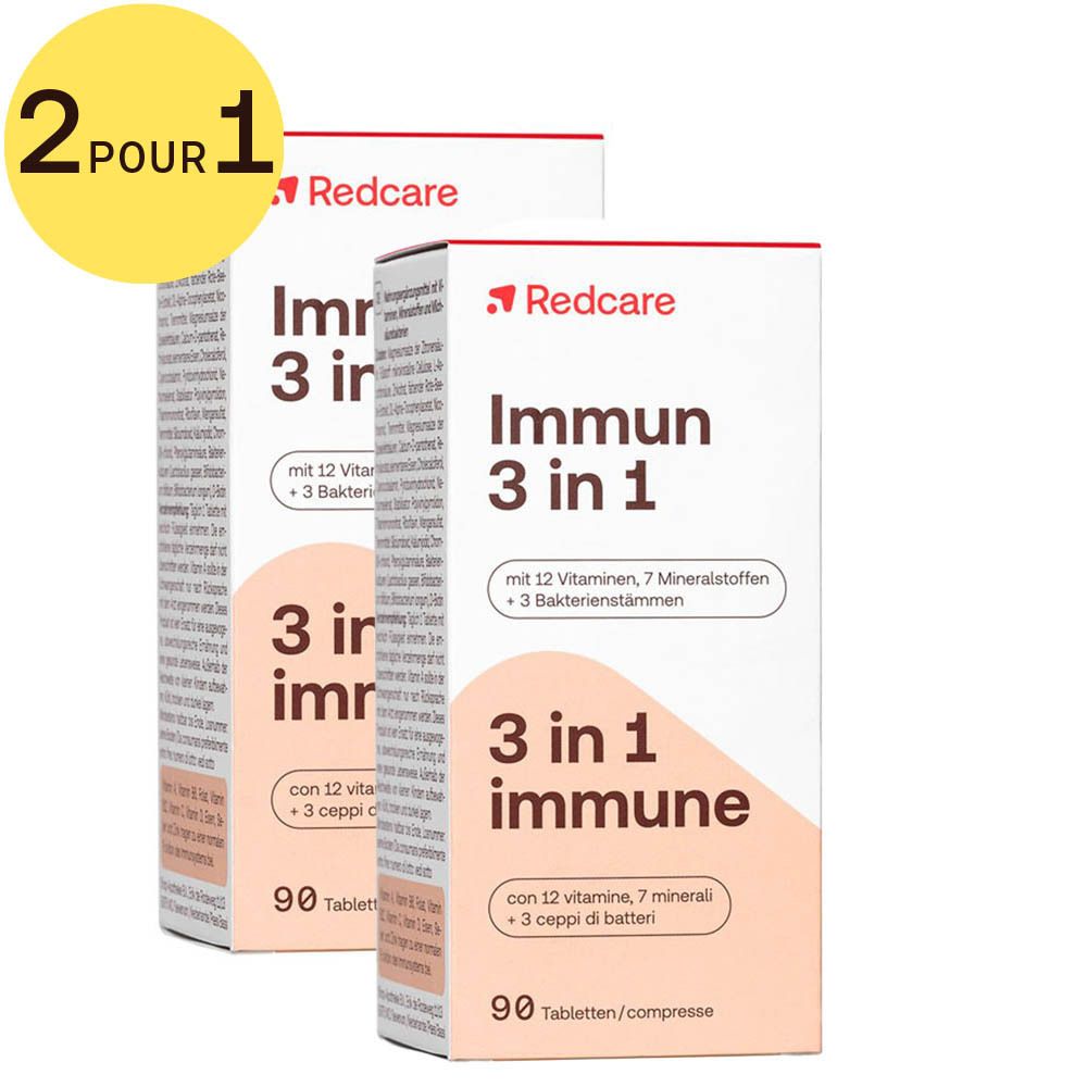 Redcare Immune 3 en 1 2 pour 1