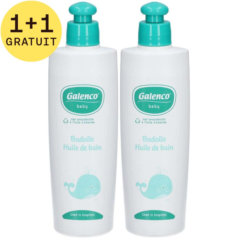 Galenco Bébé Huile de Bain 1+1 GRATUIT