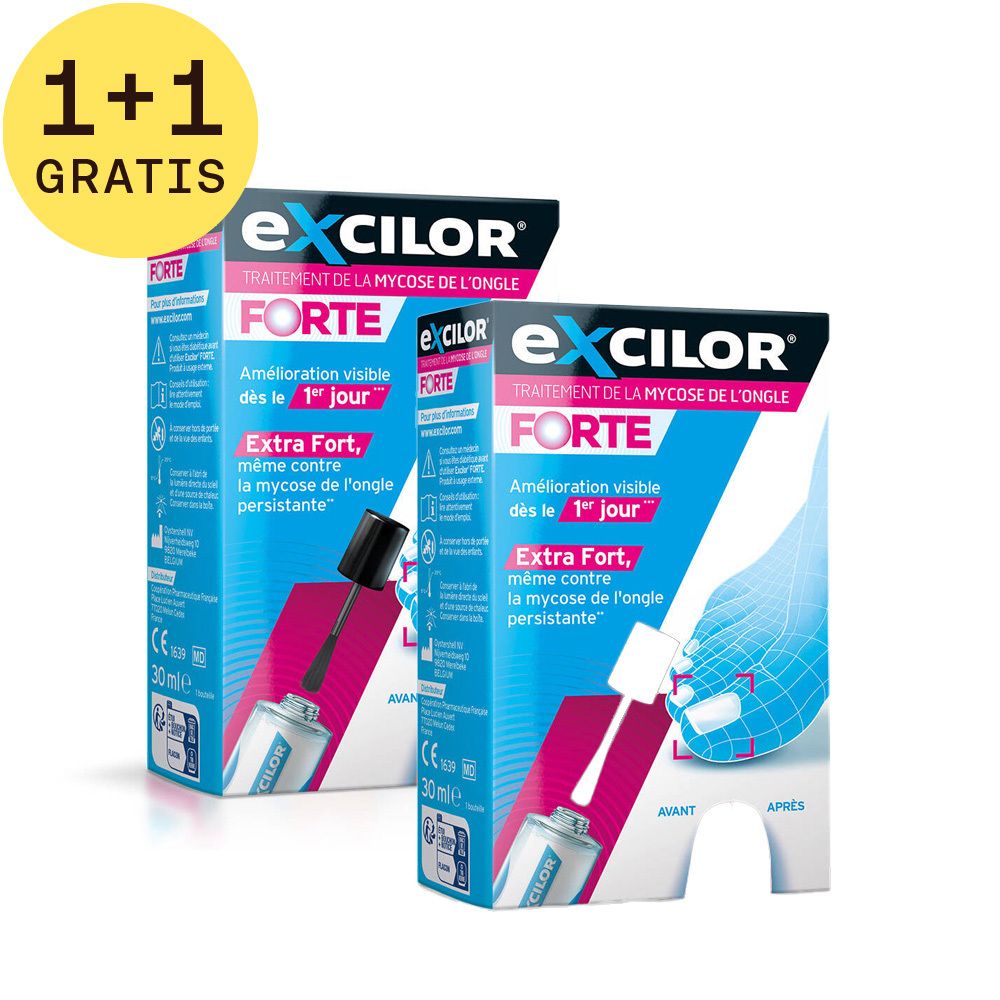 Excilor® Forte Schimmelnagels 1+1 GRATIS