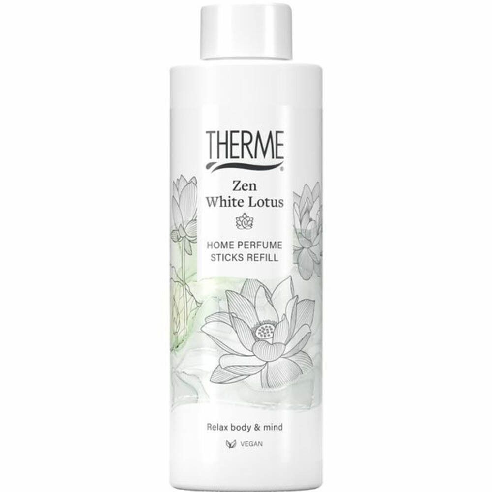 Therme Navulling Geurstokjes Zen Witte Lotus