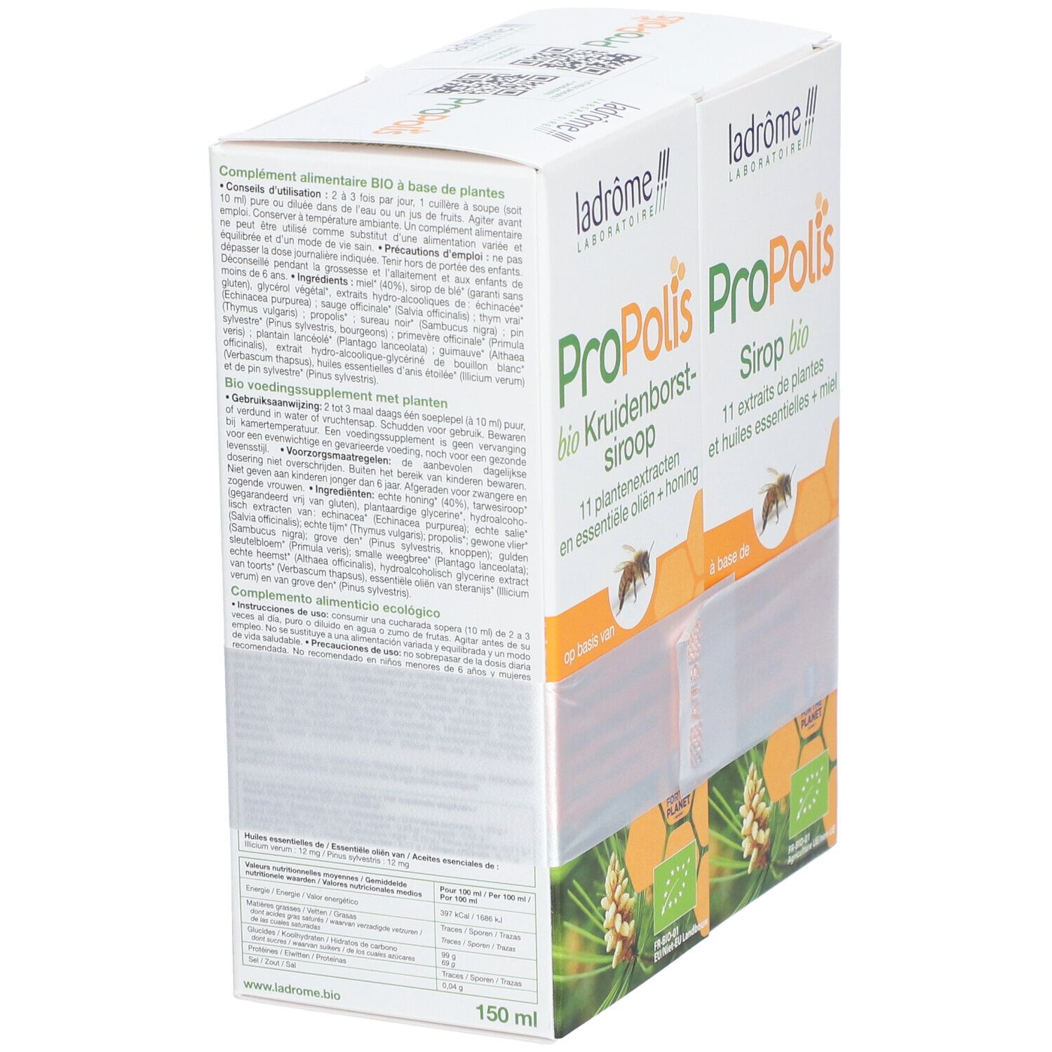 Ladrôme Propolis sirop Bio