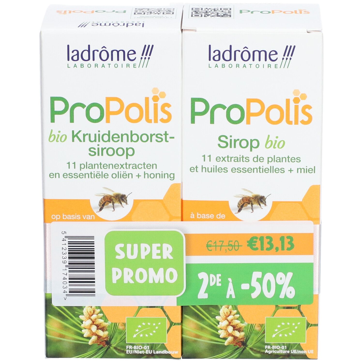 Ladrôme Propolis Kruidenborstsiroop