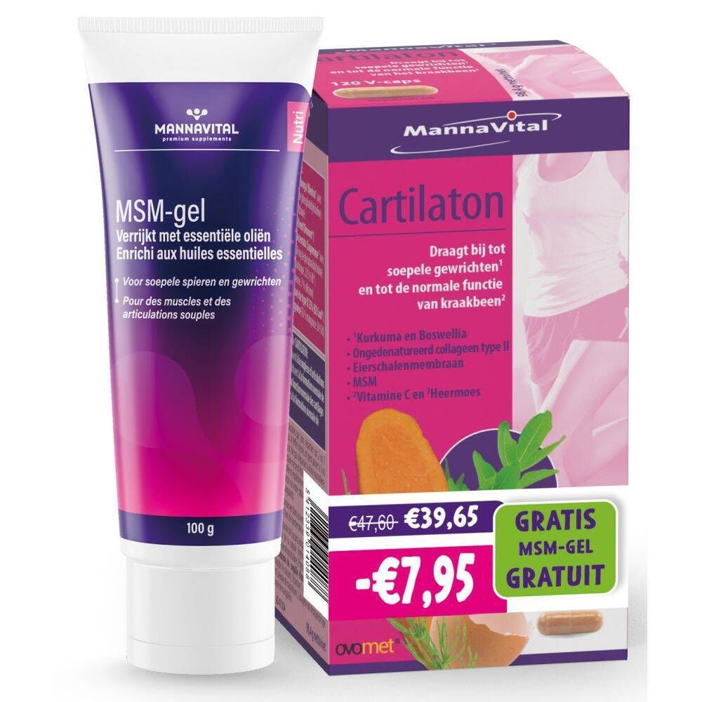 Mannavital Cartilaton & Mannavital MSM-Gel