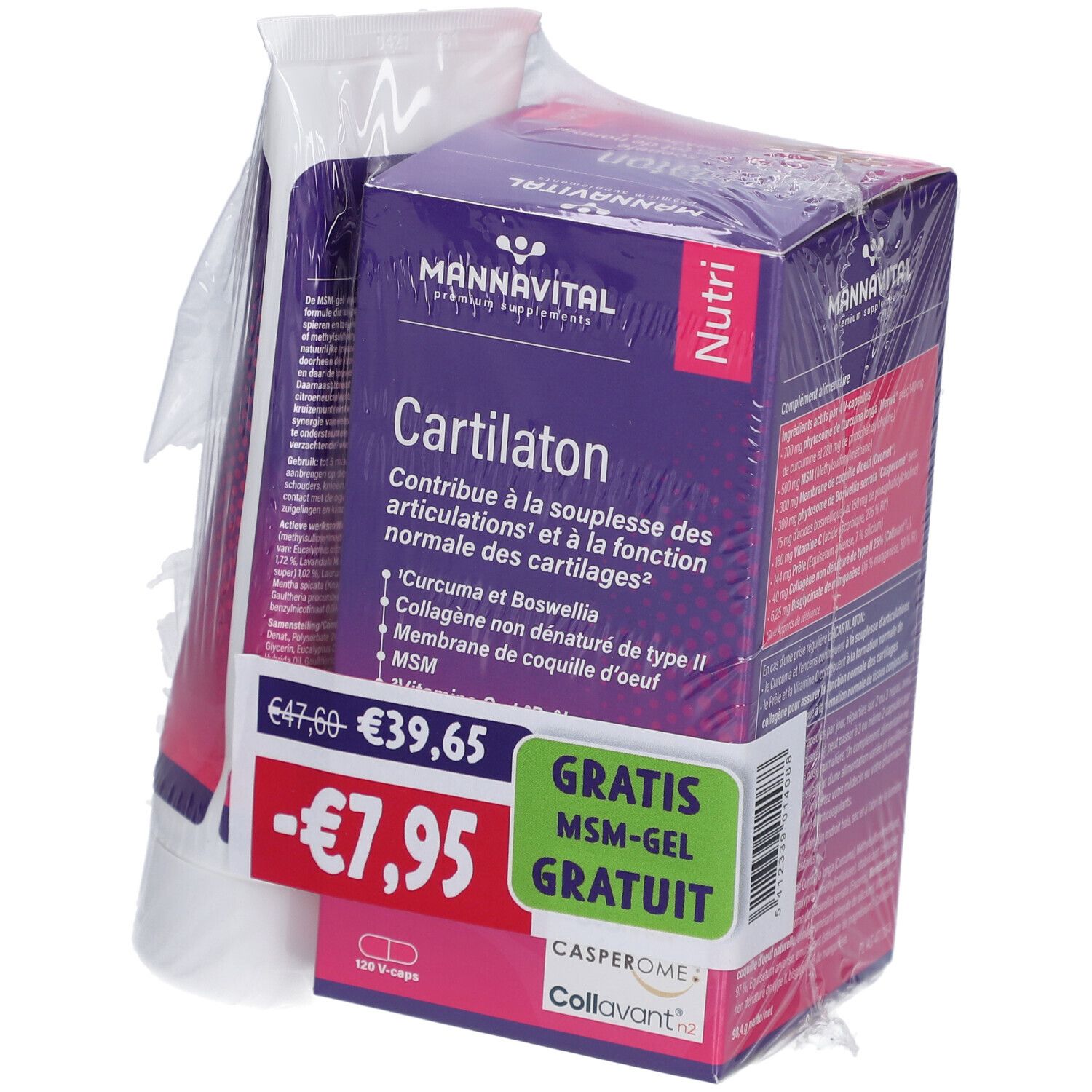 Mannavital Cartilaton & Mannavital MSM-Gel
