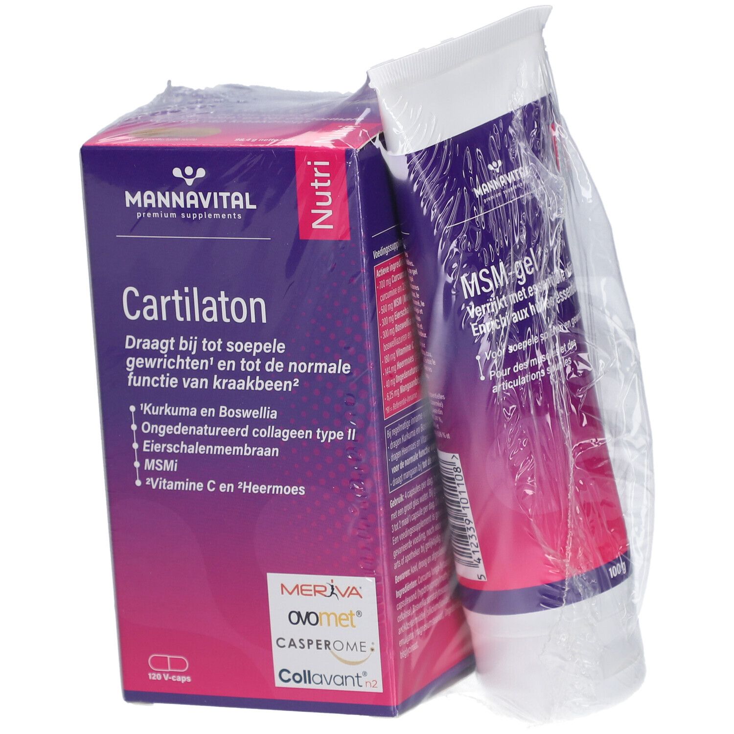 Mannavital Cartilaton & Mannavital MSM-Gel