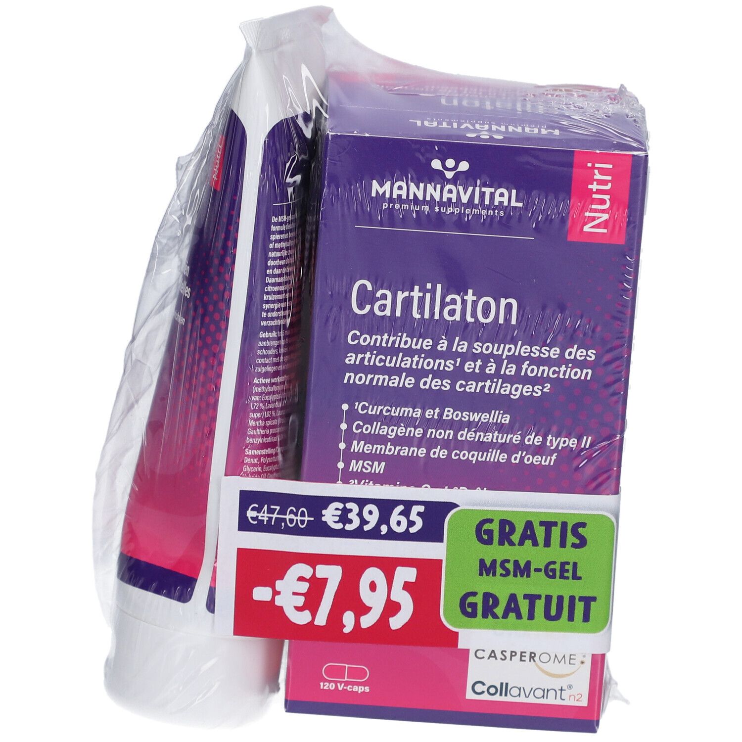 Mannavital Cartilaton & Mannavital MSM-Gel