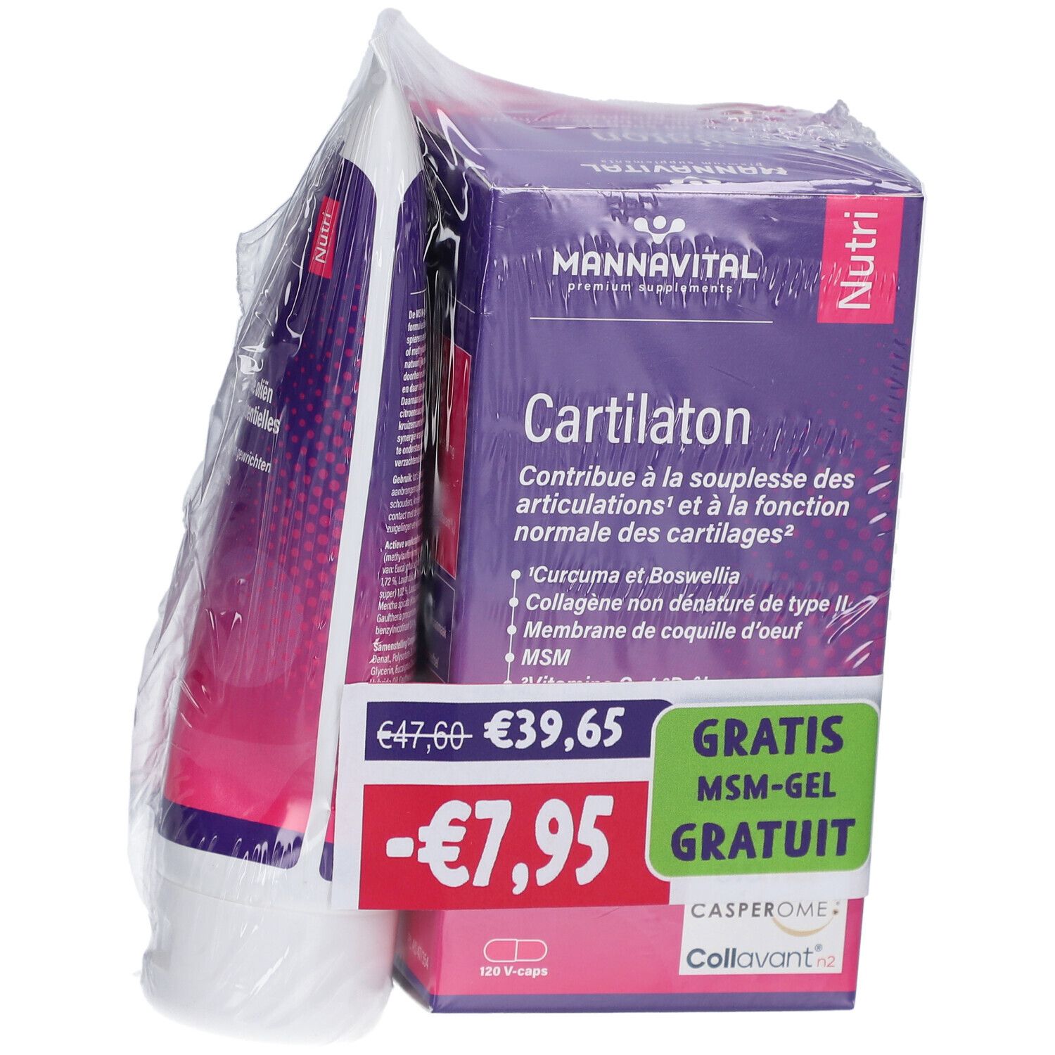 Mannavital Cartilaton & Mannavital MSM-Gel
