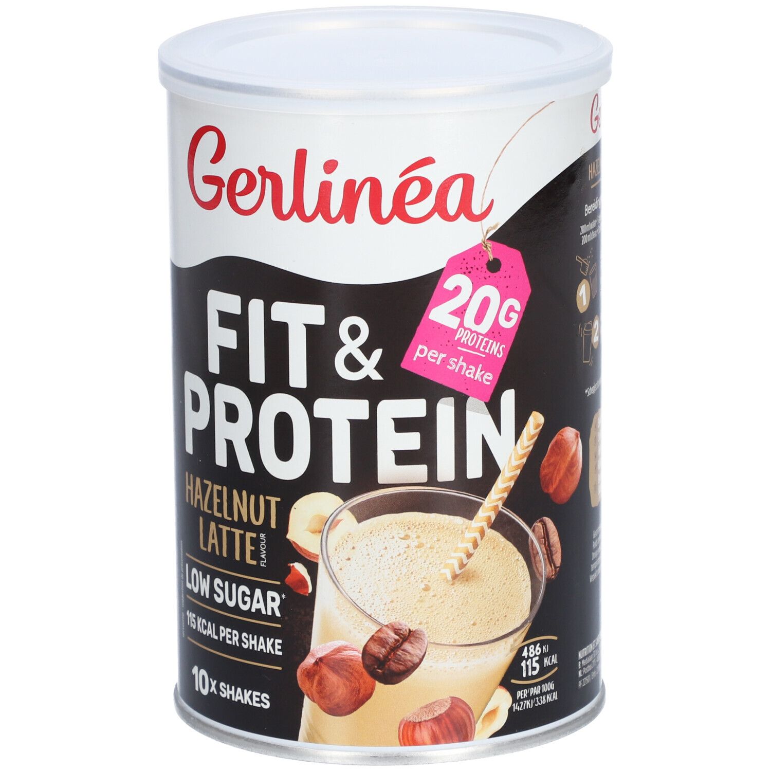 Gerlinéa Fit & Protein Shake Noisette Latté