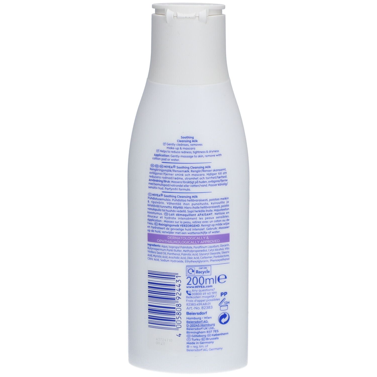 Nivea Verzachtende Reinigingsmelk