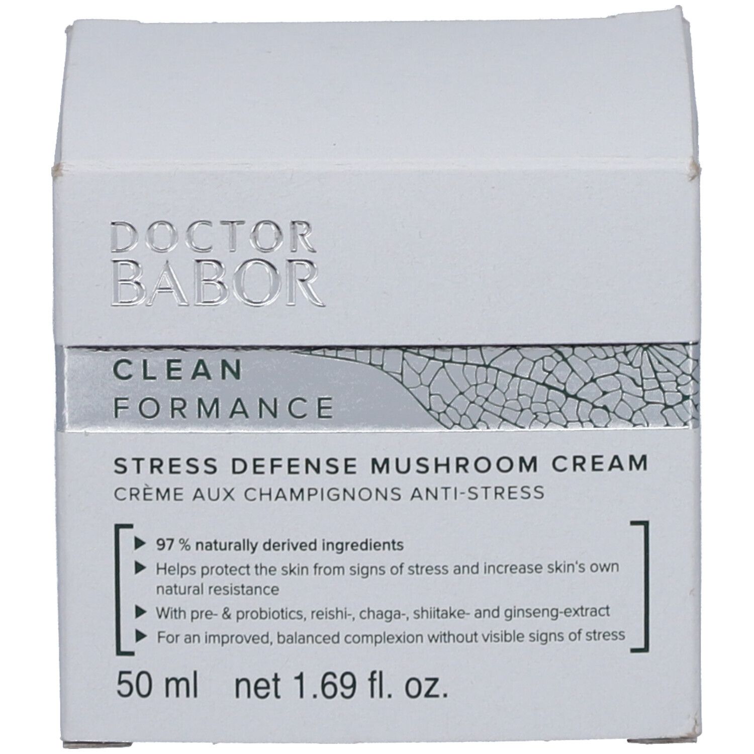 Doctor Babor Clean Formance Stress Defense Mushroom Cream 50ml
