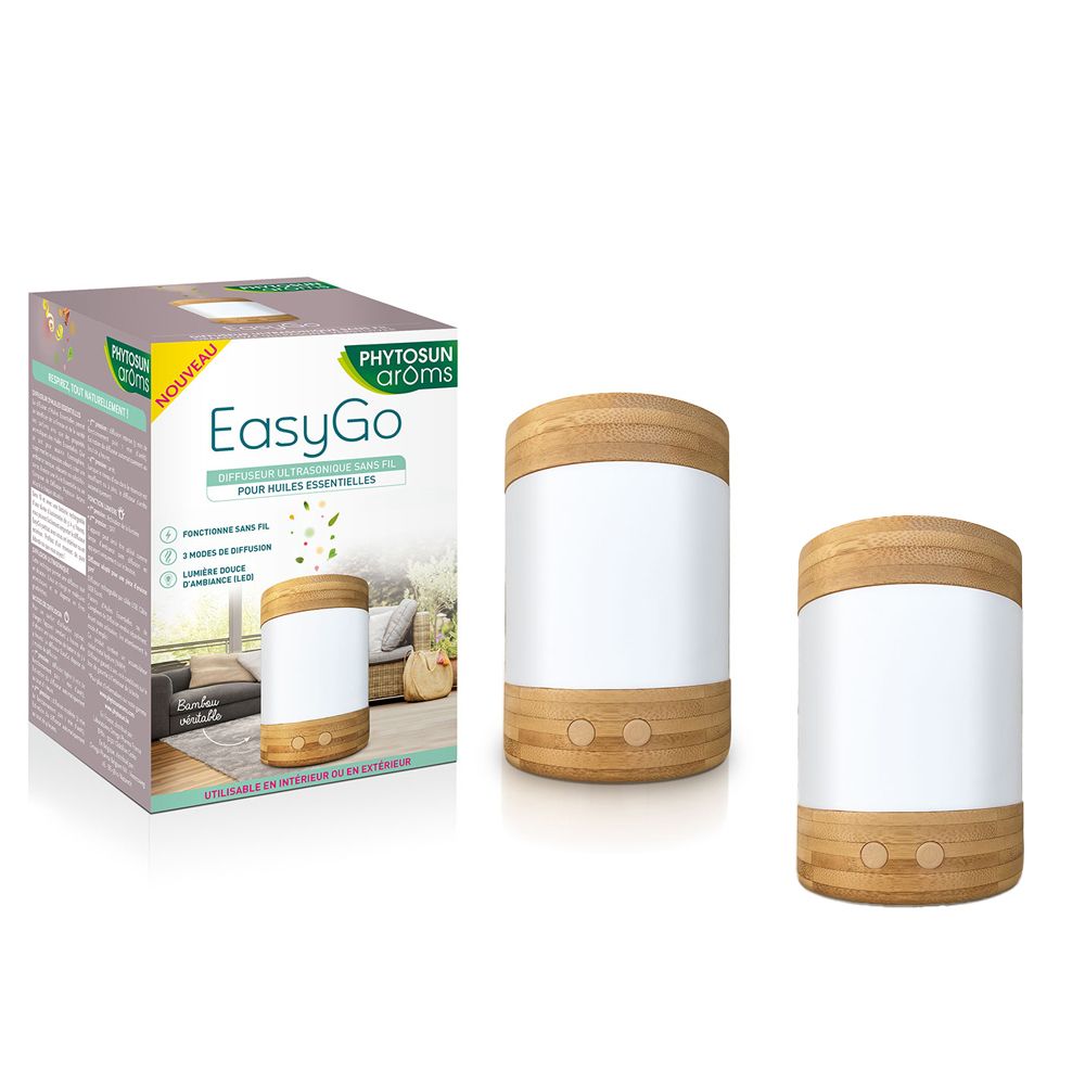 Phytosun EasyGo Diffuseur Ultrasonique Sans Fil 1+1 GRATUIT