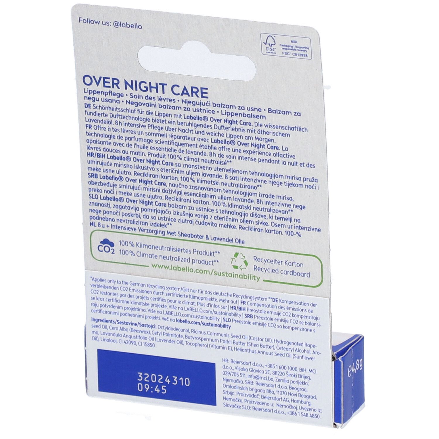 Labello® Over Night Care