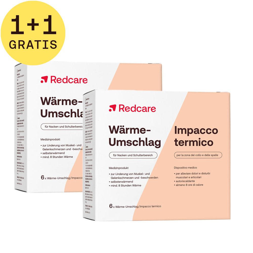 Redcare Warm Kompres 1+1 GRATIS