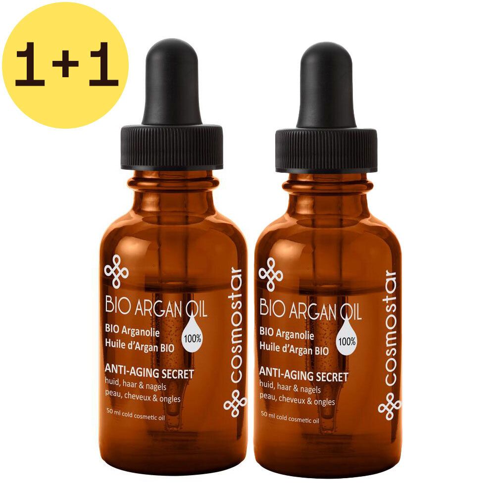 Cosmostar Argaanolie Bio 1+1 GRATIS