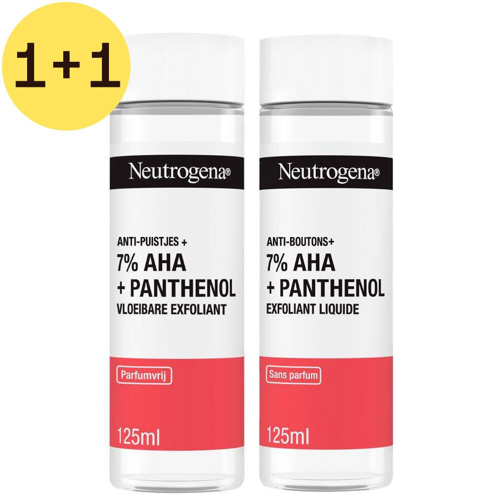 Neutrogena® Anti-Boutons+ Exfoliant Liquide 2 pour 1