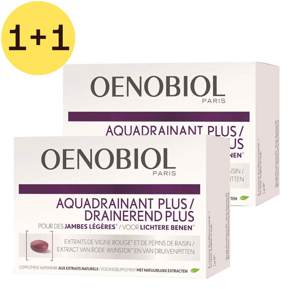 Oenobiol Aquadrainant Plus 2 pour 1
