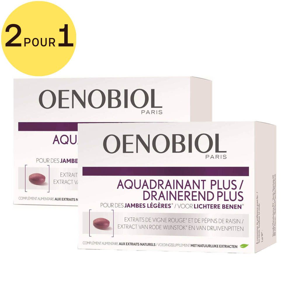 Oenobiol Aquadrainant Plus 2 pour 1