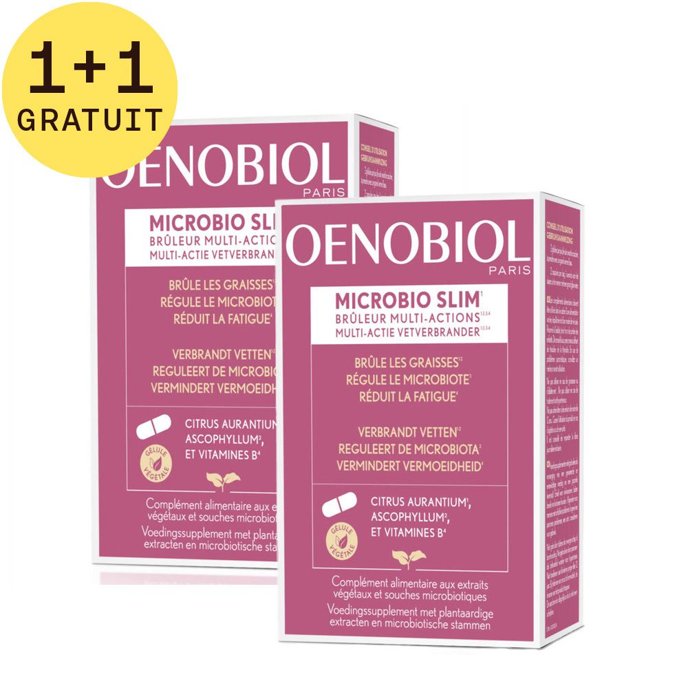 Oenobiol Microbio Slim 1+1 GRATUIT