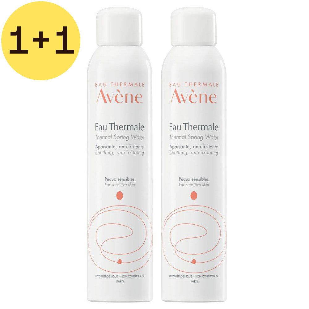 Avène Thermaal Water 1+1 GRATIS