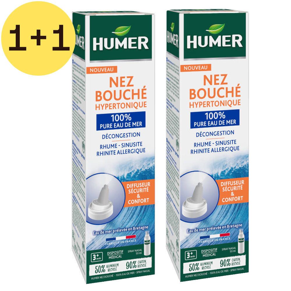 Humer Nez Bouché 2 pour 1
