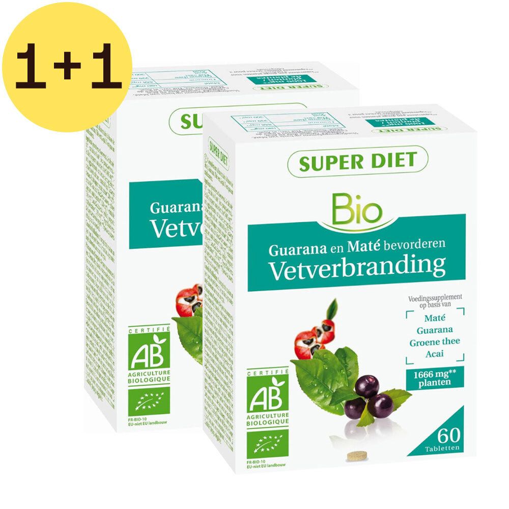 Superdiet Complexe Brûle Graisse Guarana 2 Pour 1