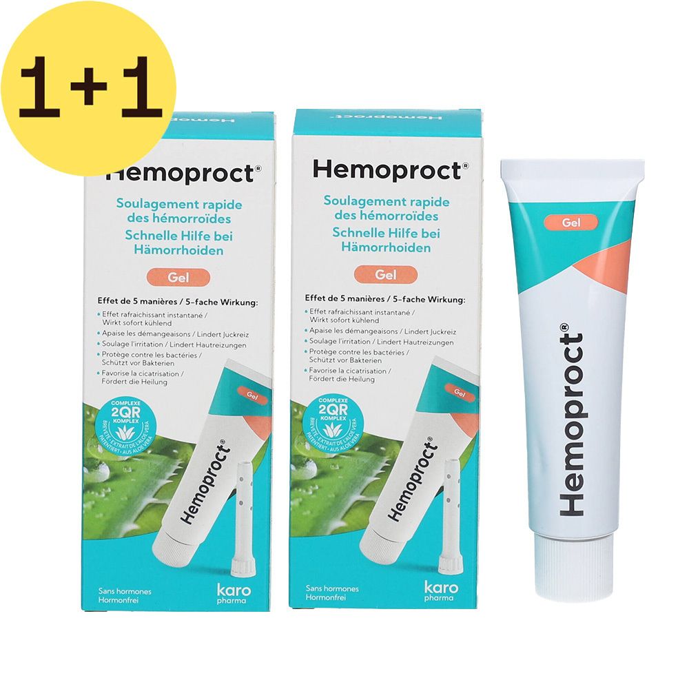 Hemoproct® 1+1 GRATUIT
