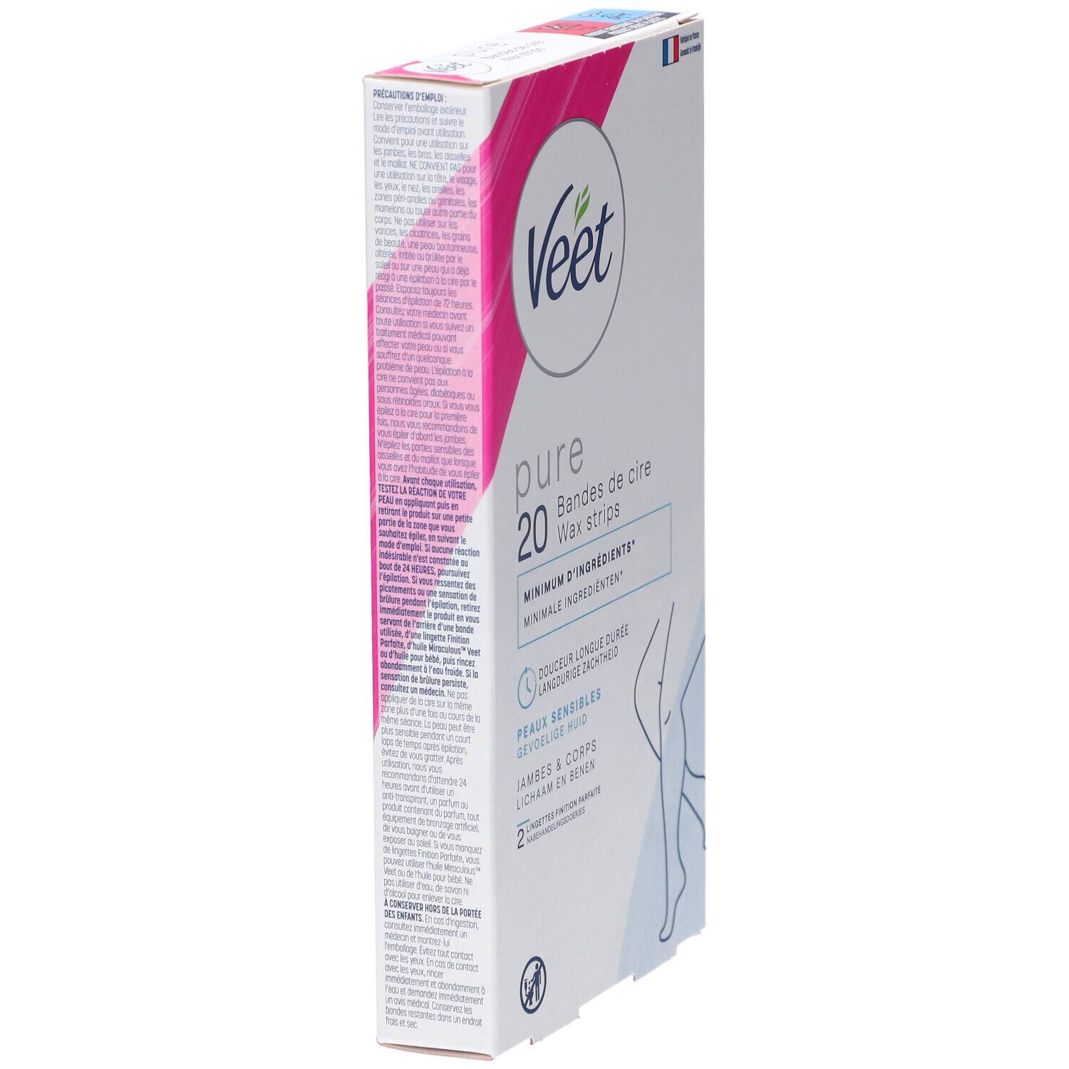 Veet Pure 20 Wax Strips