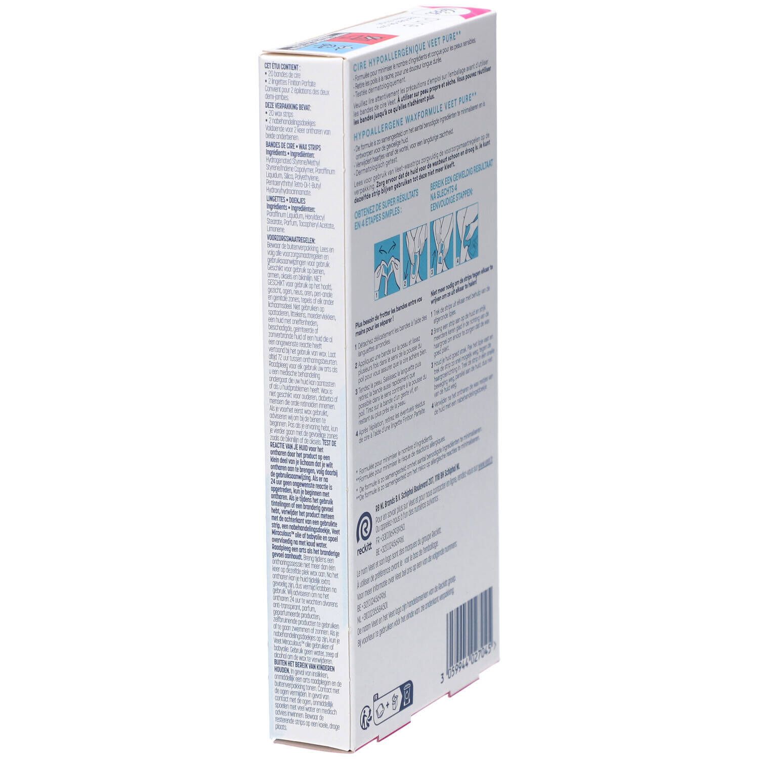 Veet Pure 20 Wax Strips
