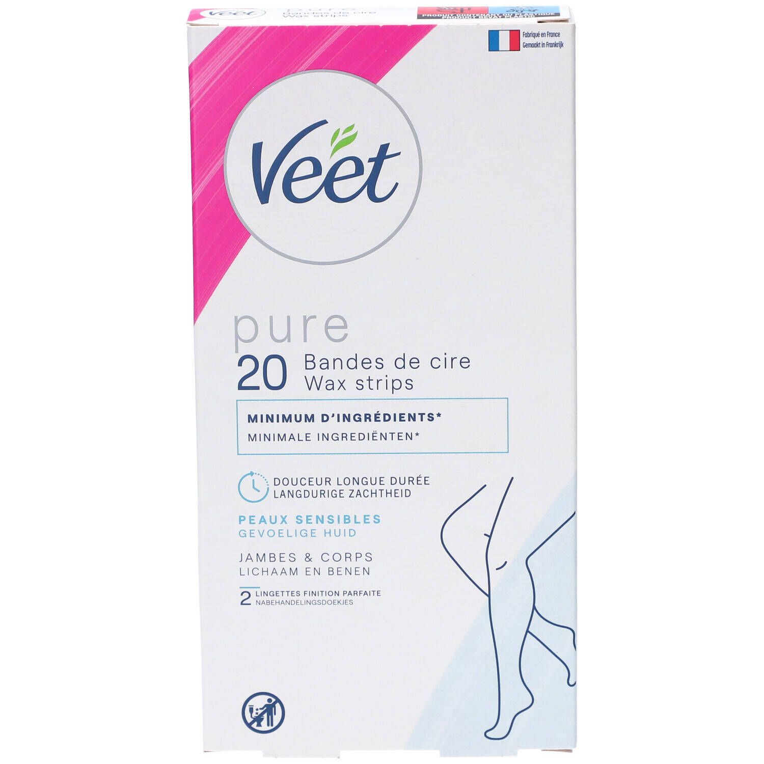 Veet Pure 20 Wax Strips