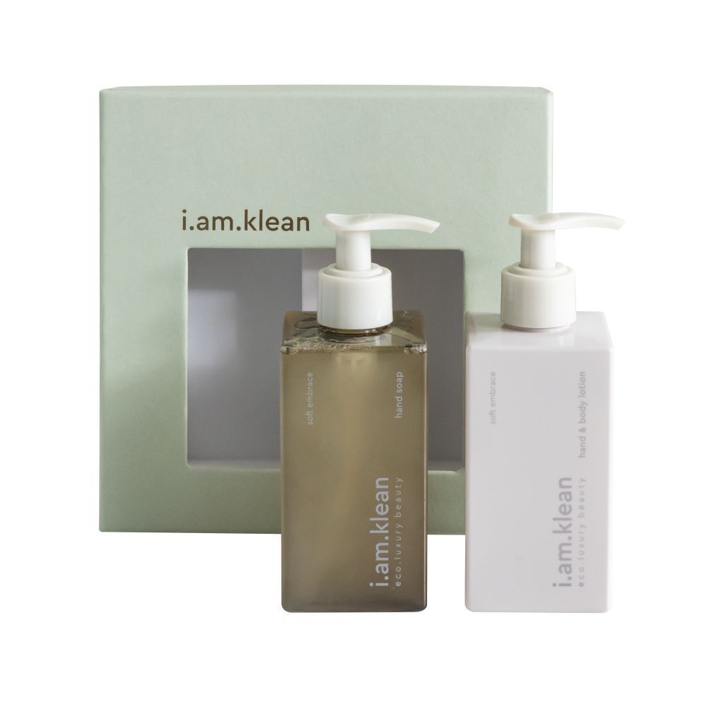 i.am.klean Giftbox Hand & Bodylotion + Soap Soft Embrace