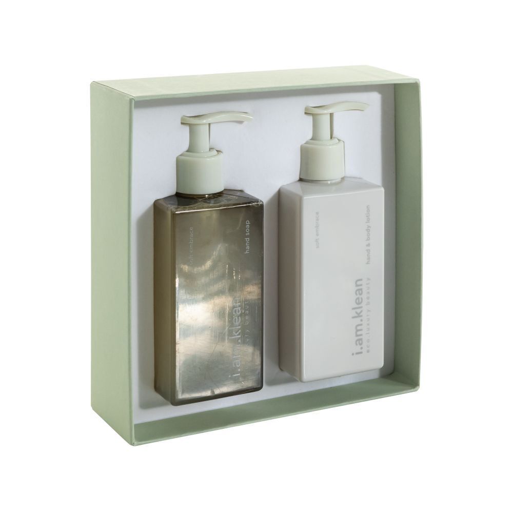 i.am.klean Giftbox Hand & Bodylotion + Soap Soft Embrace