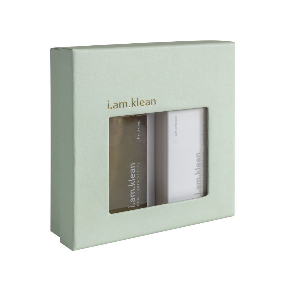 i.am.klean Giftbox Hand & Bodylotion + Soap Soft Embrace
