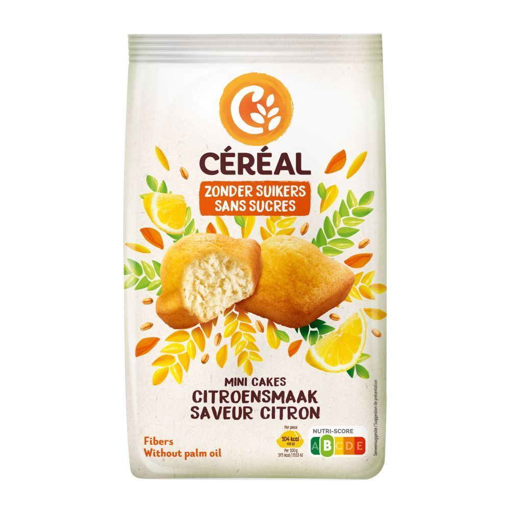 Céréal Mini Cakes Saveur Citron