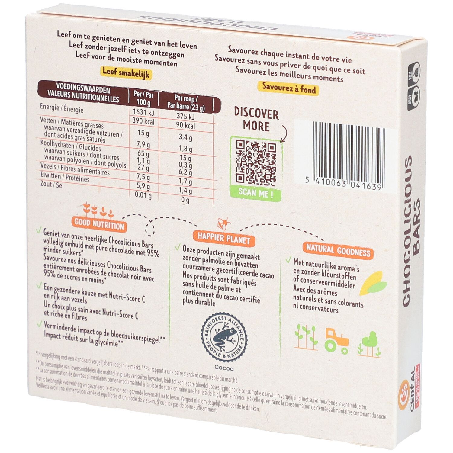 Céréal Chocolicious Bars