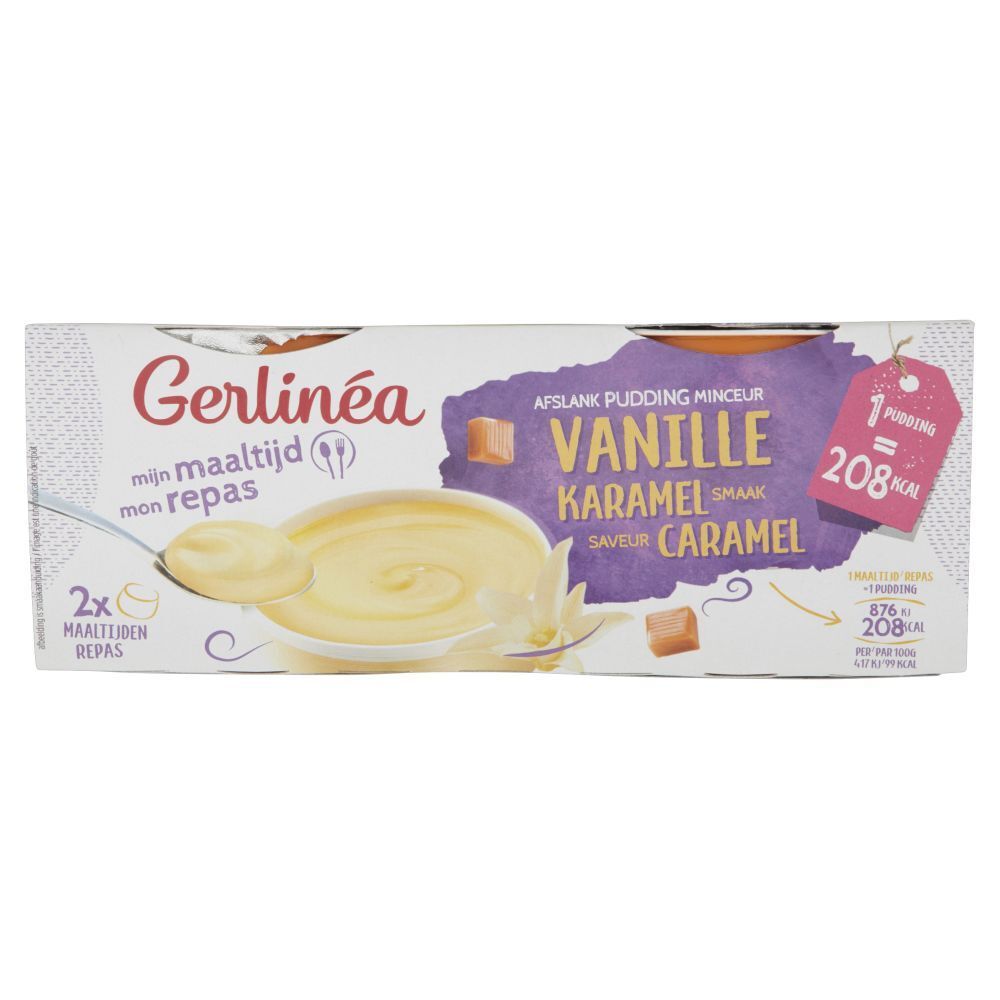 Gerlinéa Pudding Minceur Saveur Vanille-Caramel