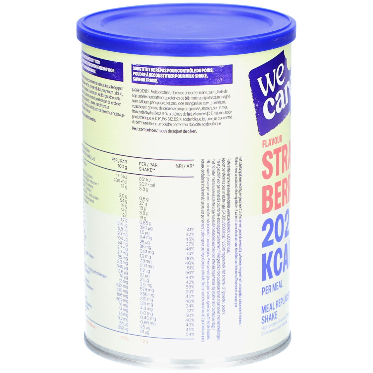 We Care Meal Replacement Shake Strawberry
