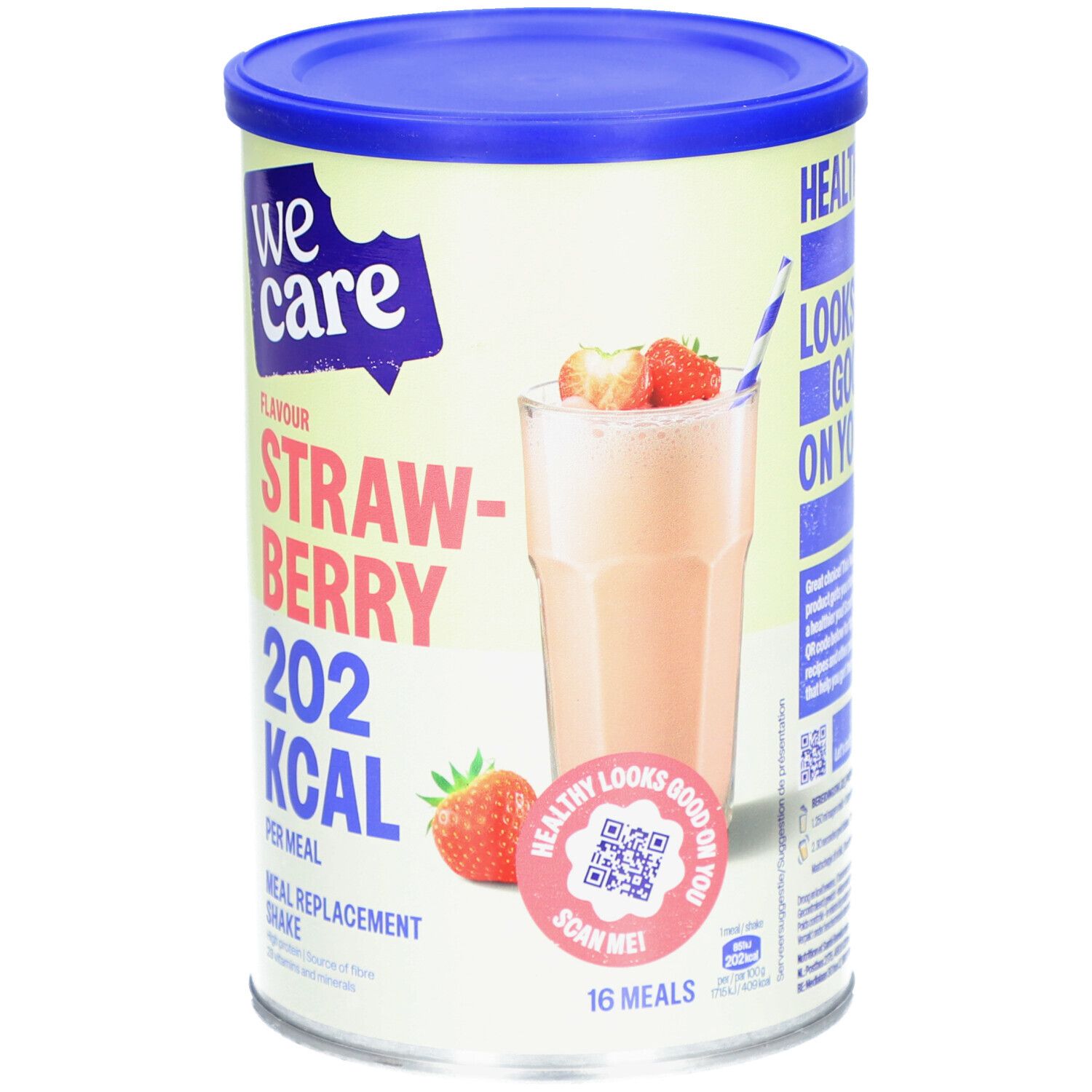 We Care Meal Replacement Shake Strawberry