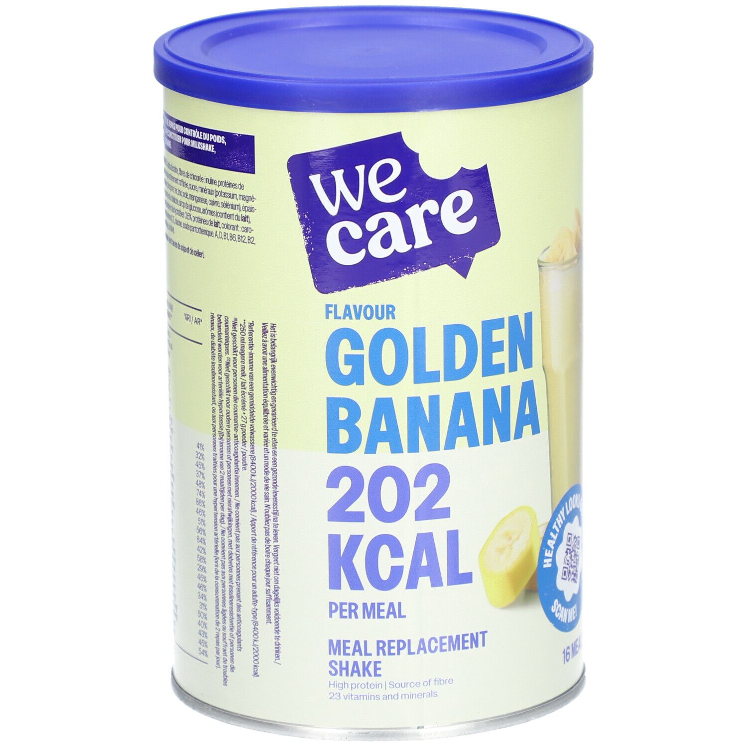 We Care Meal Replacement Shake Golden Banana