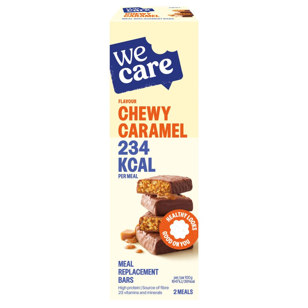 We Care Bars Chewy Caramel
