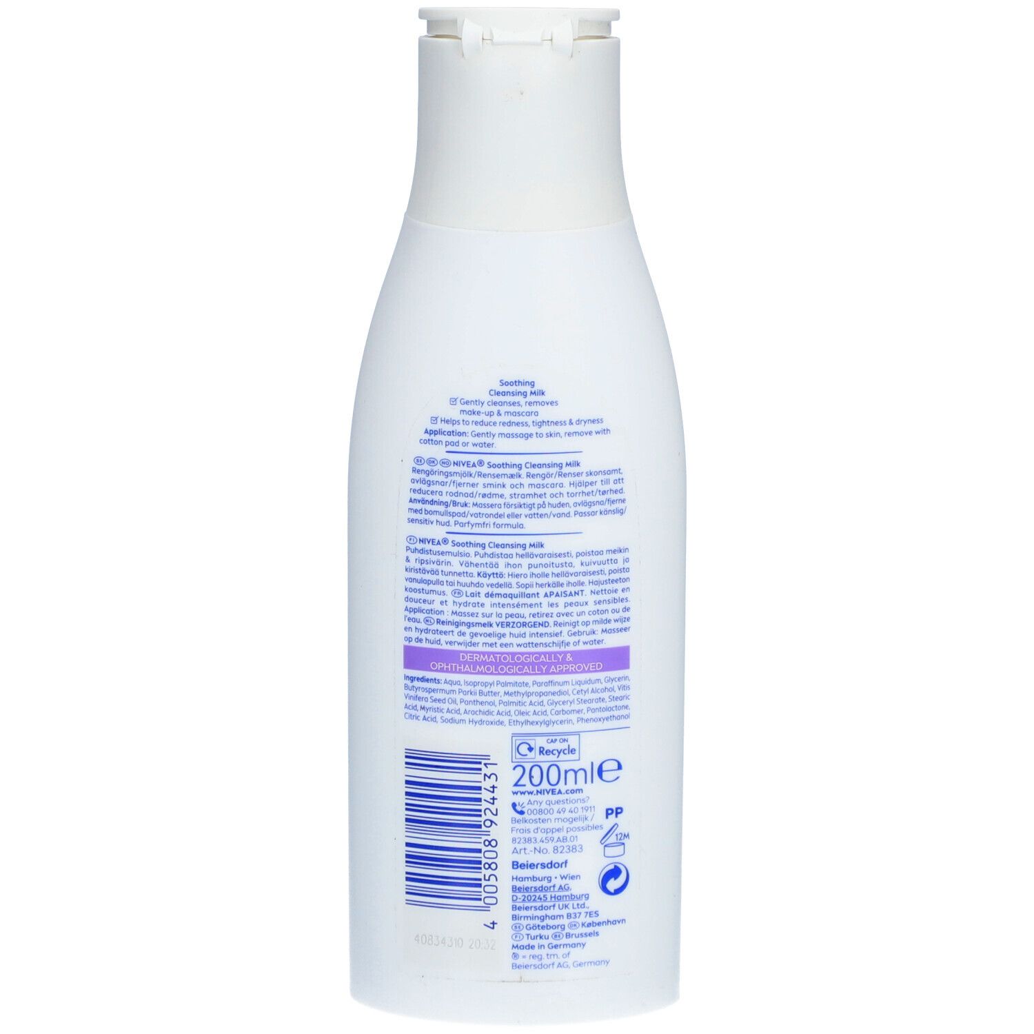 Nivea Cleansing Milk Soothing