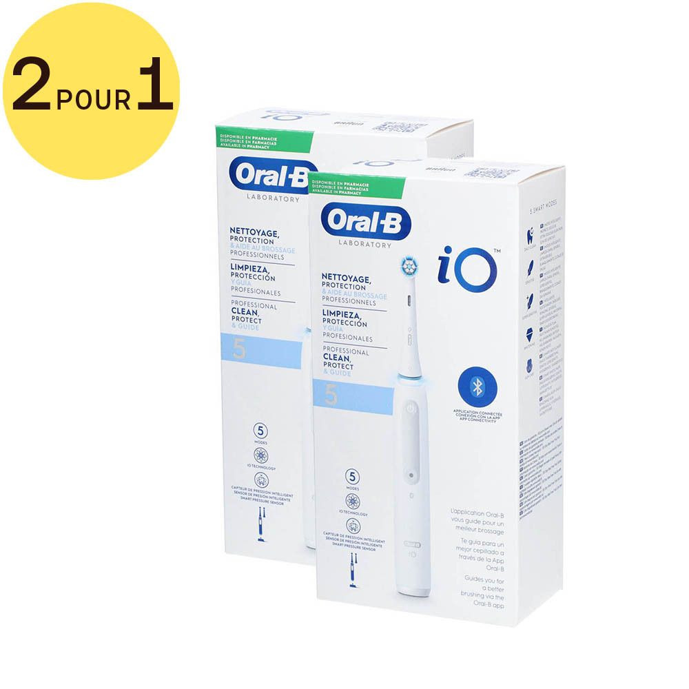 Oral-B iO™ Professional Clean & Protect 2 pour 1