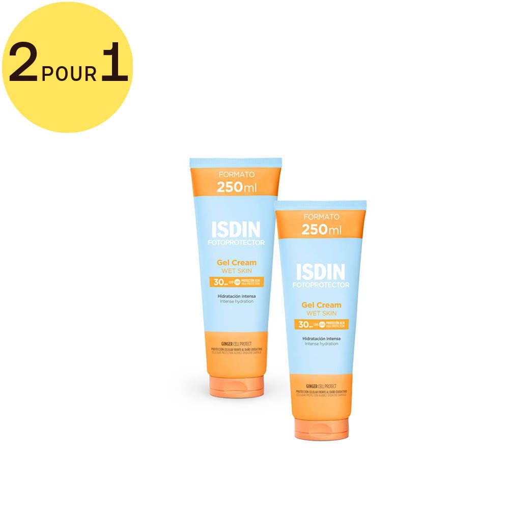 ISDIN Fotoprotector Gel-Crème SPF30 2 pour 1