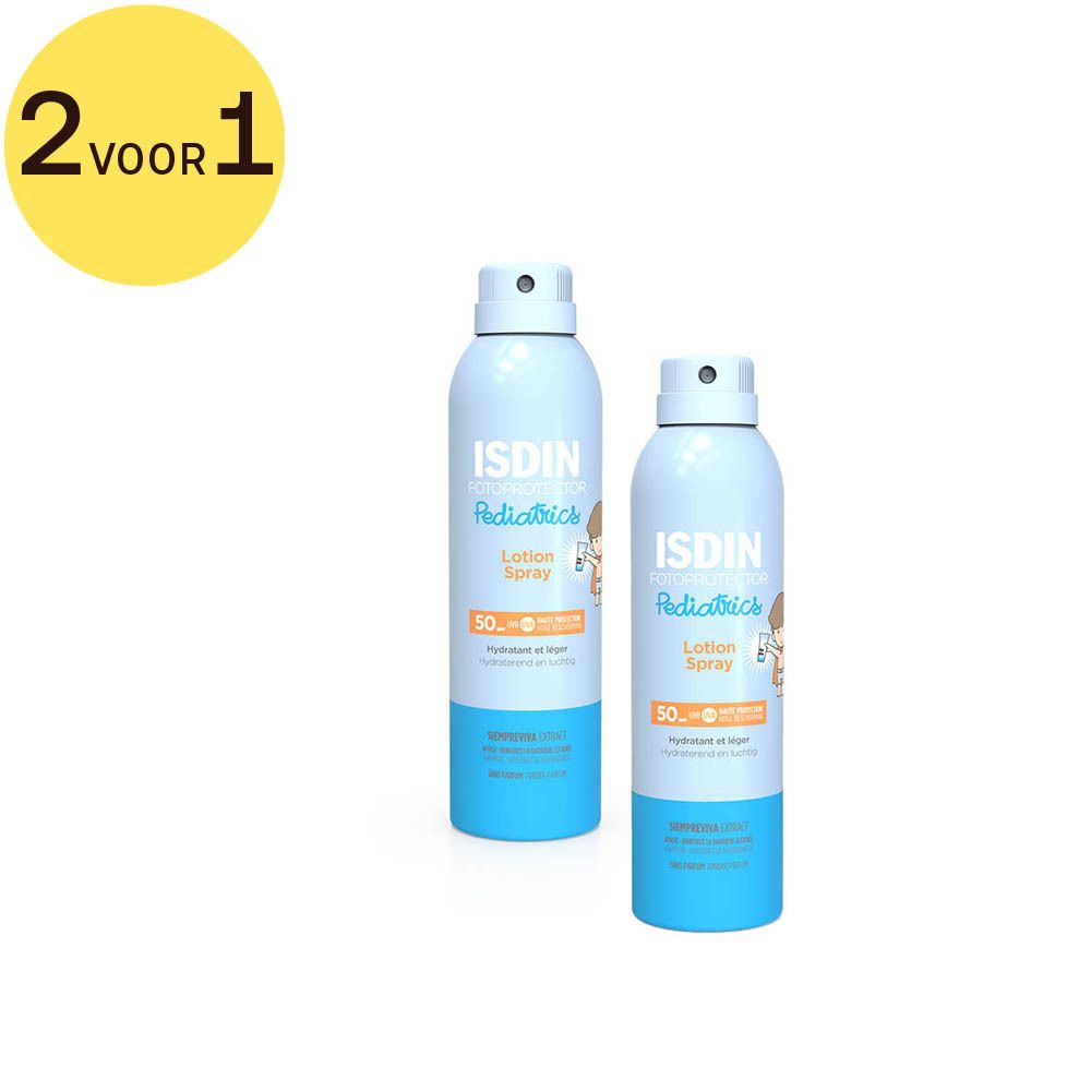 ISDIN Fotoprotector Pediatrics Lotion Spray SPF50 2 voor 1
